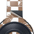 Marijuana Brown Checkered Razer Kraken X Skin